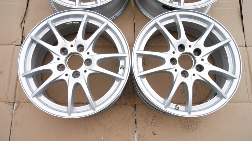 4x Alufelge 16 Zoll 6.5" 5x112 49ET Glanz Silber A2464011302 Mercedes-Benz W246 FEL6339835847yc