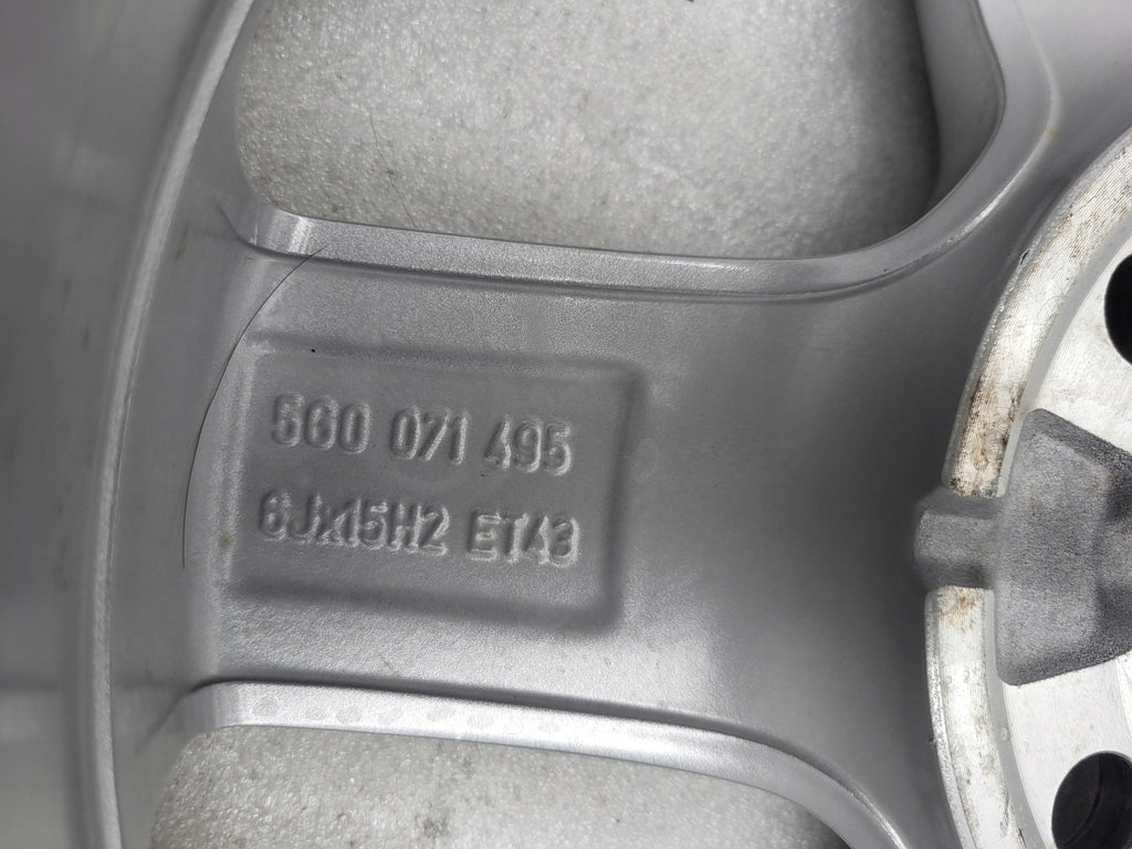 1x Alufelge 15 Zoll 6.0" 5x112 43ET 5G0071495 VW Golf Vii Rim Wheel FEL1149341367hh