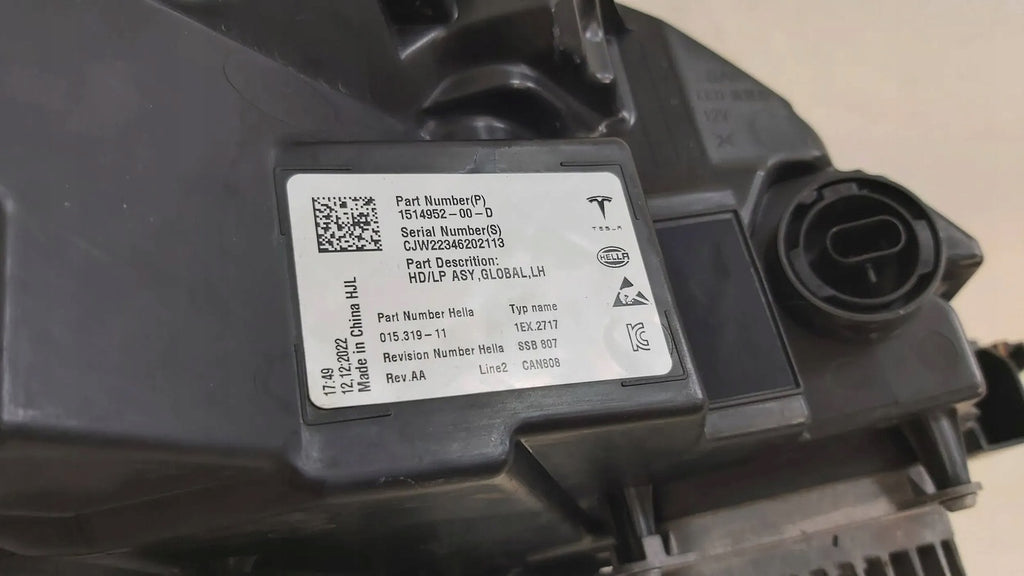 Frontscheinwerfer Tesla Model 3 PGP1996 1514952 Links Scheinwerfer Headlight