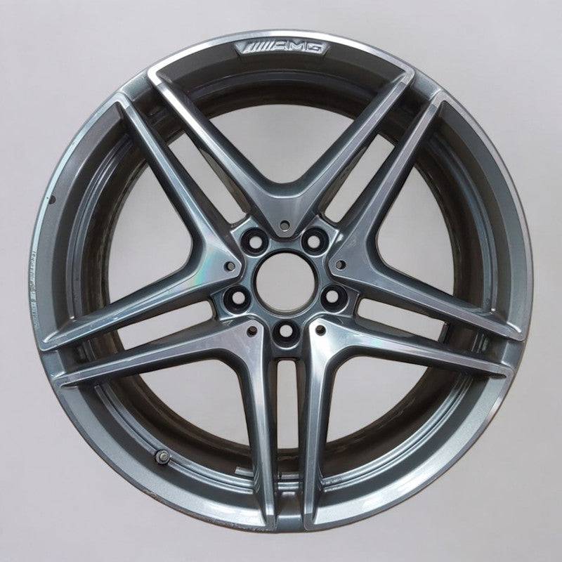 1x Alufelge 19 Zoll 9.5" 5x112 A2054012000 Mercedes-Benz A205 Rim Wheel