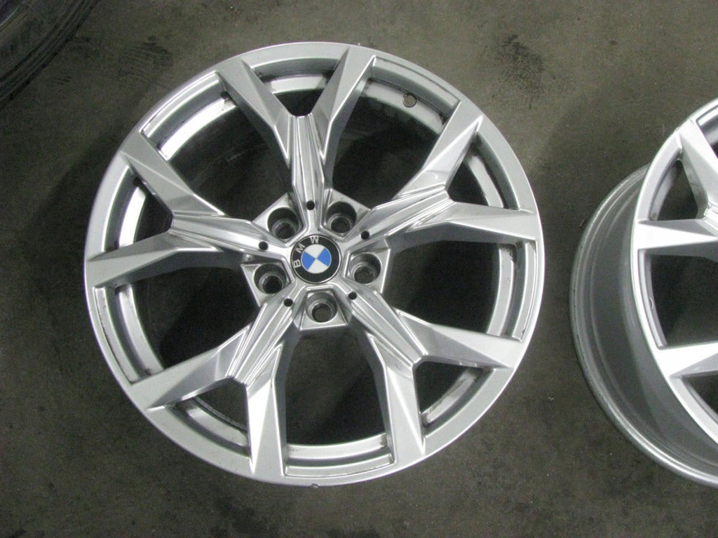 1x Alufelge 18 Zoll 8.0" 5x112 15ET Glanz Silber 5A6F0F9 BMW Rim Wheel FEL8306545850il
