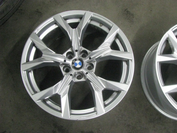 1x Alufelge 18 Zoll 8.0" 5x112 15ET Glanz Silber 5A6F0F9 BMW Rim Wheel FEL8306545850il