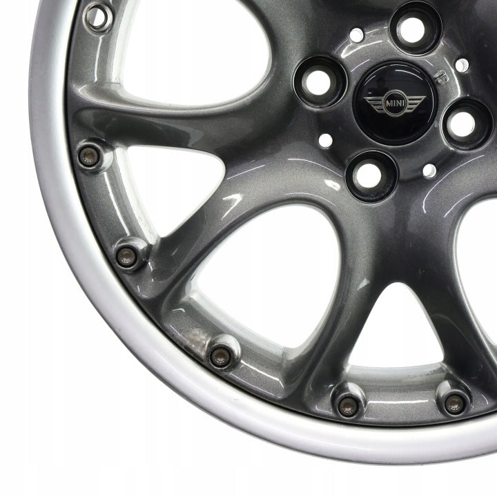 1x Alufelge 17 Zoll 7.0" 4x100 6775686 Mini R56 R50 Rim Wheel FEL8192813401og