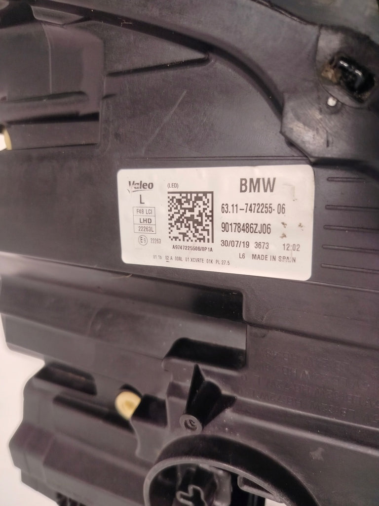 Frontscheinwerfer BMW X1 F48 7472255-06 Full LED Ein Stück (Rechts oder Links) SCH9934898216ws