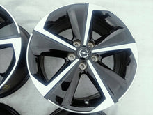 Laden Sie das Bild in den Galerie-Viewer, 4x Alufelge 17 Zoll 7.5" 5x108 44ET Glanz Schwarz 9847065380 Opel Astra L FEL8590607197dq