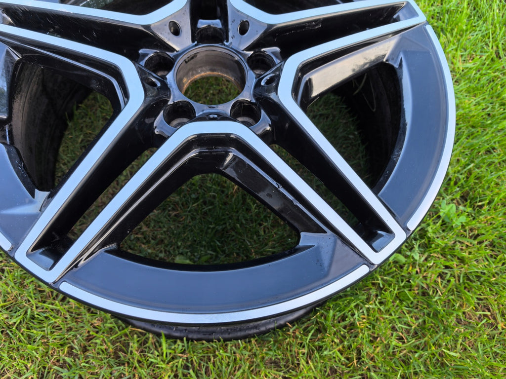 1x Alufelge 18 Zoll 7.5" 5x112 44ET A2054019500 Mercedes-Benz Amg Rim Wheel FEL3006404211zn