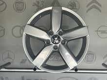 Load image into Gallery viewer, 4x Alufelge 17 Zoll 7.0" 5x112 54ET Glanz Silber 5K0601025AA VW Passat Golf FEL3896416616nk