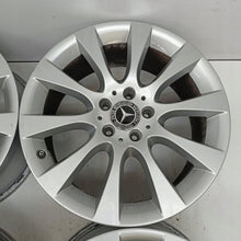 Load image into Gallery viewer, 4x Alufelge 18 Zoll 8.0" 5x112 56ET Glanz Silber A1664010602 Mercedes-Benz FEL1964568188rh