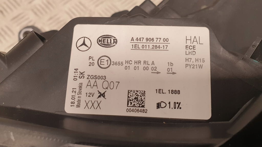 Frontscheinwerfer Mercedes-Benz Vito W447 A4479067800 A4479067700 Ein Satz SCH4863885952ho