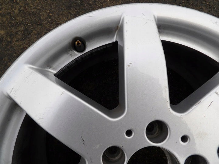 4x Alufelge 17 Zoll 7.5" 5x112 56ET Glanz Silber A1644014502 Mercedes-Benz W164 FEL1248798895qu