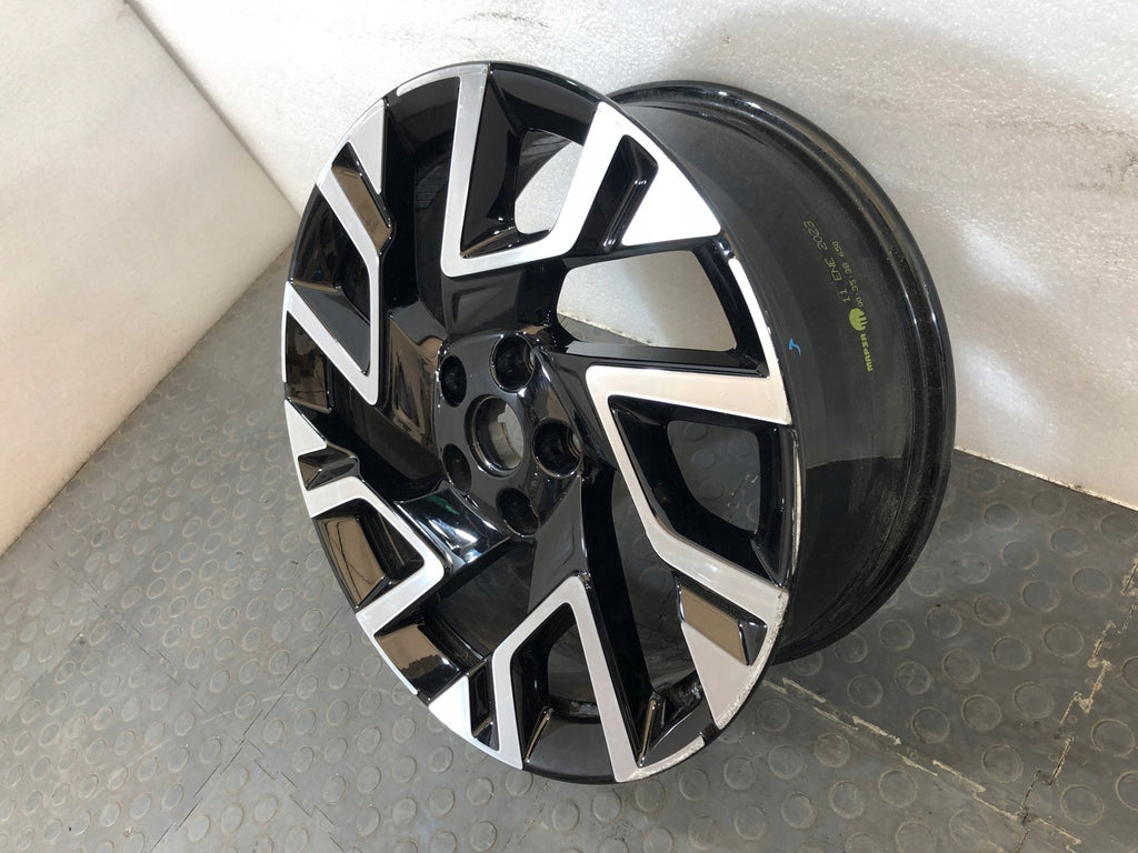 1x Alufelge 18 Zoll 7.5" 5x114.3 45ET Glanz Schwarz 52910-J7DA0 Kia Xceed