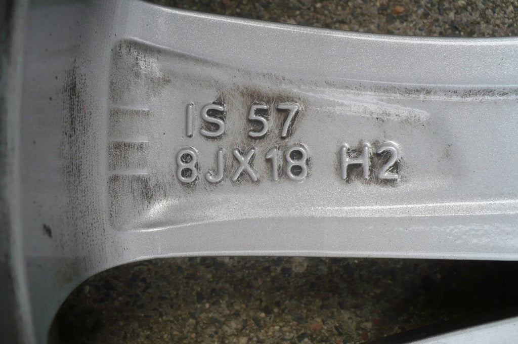 1x Alufelge 18 Zoll 8.0" 5x120 57ET Glanz Grau 6855093 BMW F45 F46 Rim Wheel