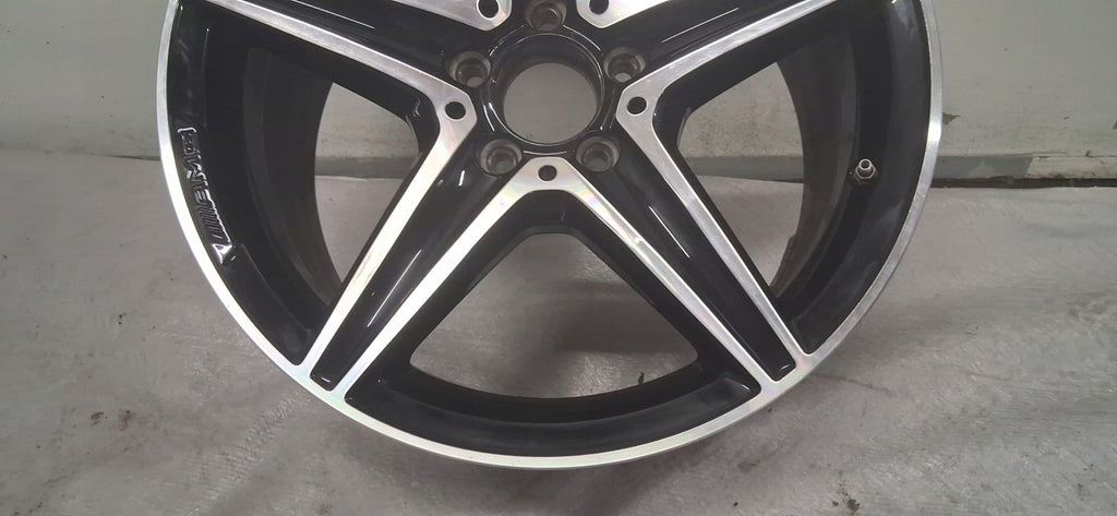 1x Alufelge 18 Zoll 9.0" 5x112 49ET Glanz A2134011900 Mercedes-Benz W213 FEL7607110347gg