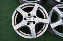 Load image into Gallery viewer, 4x Alufelge 16 Zoll 6.5" 5x112 35ET Glanz Silber Audi Alhambra I Sharan FEL9799827011kw