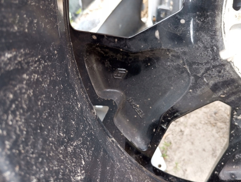 1x Alufelge 17 Zoll 6.5" 5x114.3 50ET Glanz Schwarz 403000531R Dacia Duster FEL3580866154ls