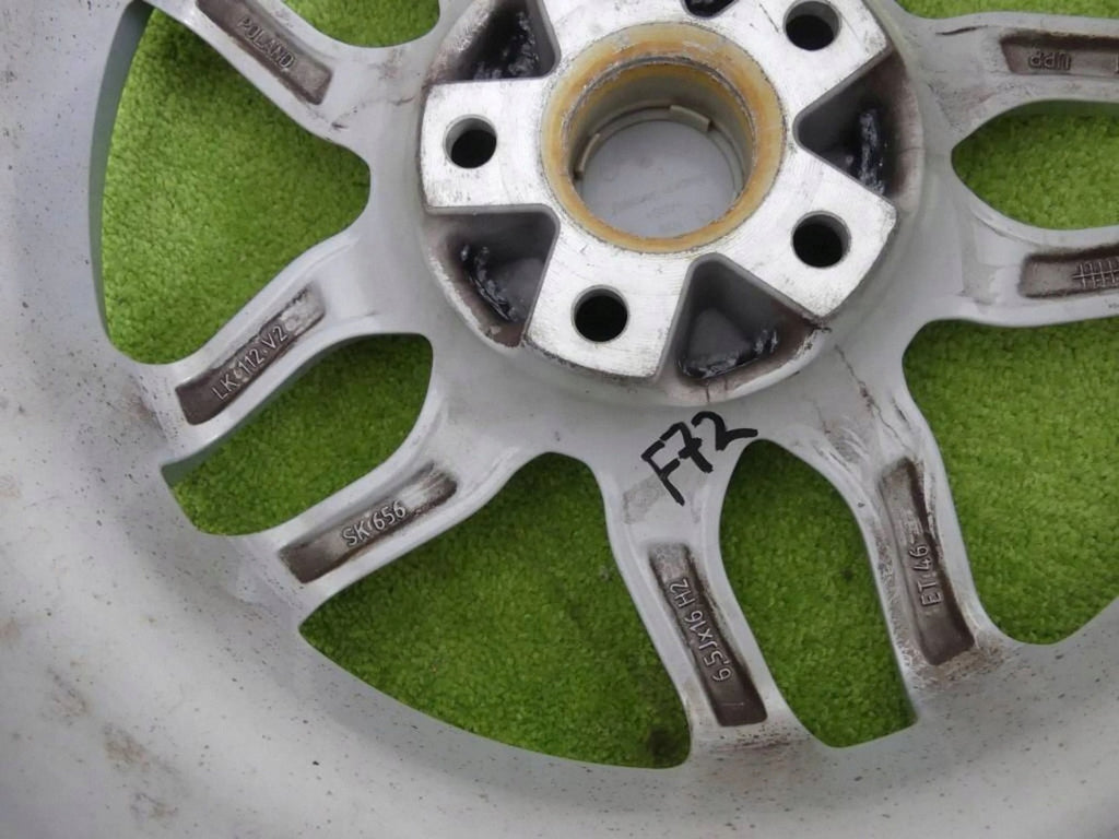 1x Alufelge 16 Zoll 6.5" 5x112 KBA50154 Skoda Octavia Iii Rim Wheel FEL3440680962qu
