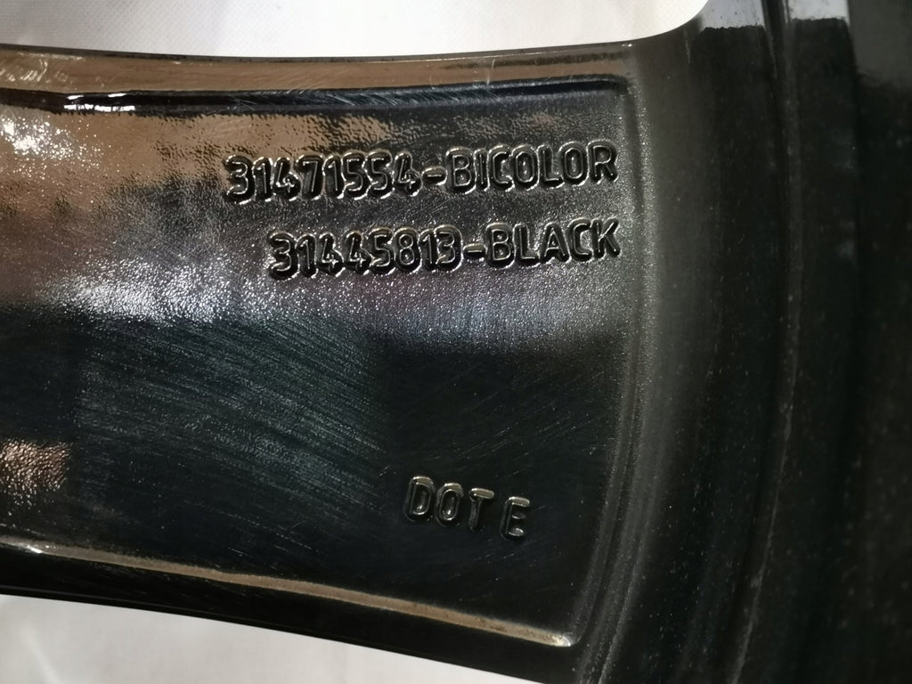 1x Alufelge 19 Zoll 7.5" 5x108 50 5ET Glanz Schwarz 31471554 Volvo Xc60 FEL1816296894oq