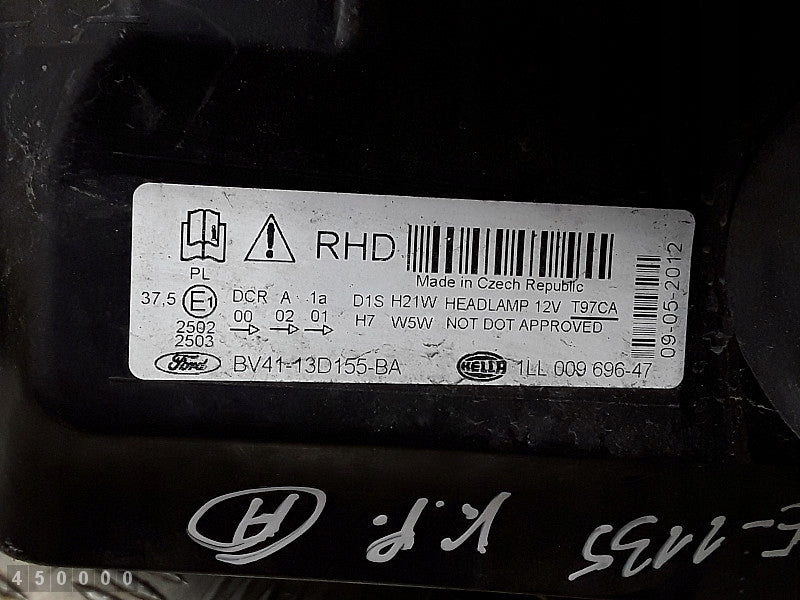 Frontscheinwerfer Ford Kuga BV4113D155BA Links Scheinwerfer Headlight SCH4595931922jr