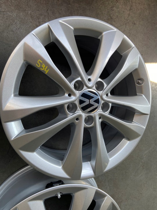 4x Alufelge 17 Zoll 7.0" 5x112 48 5ET Glanz Silber A2054018000 Mercedes-Benz I FEL9501591190jz