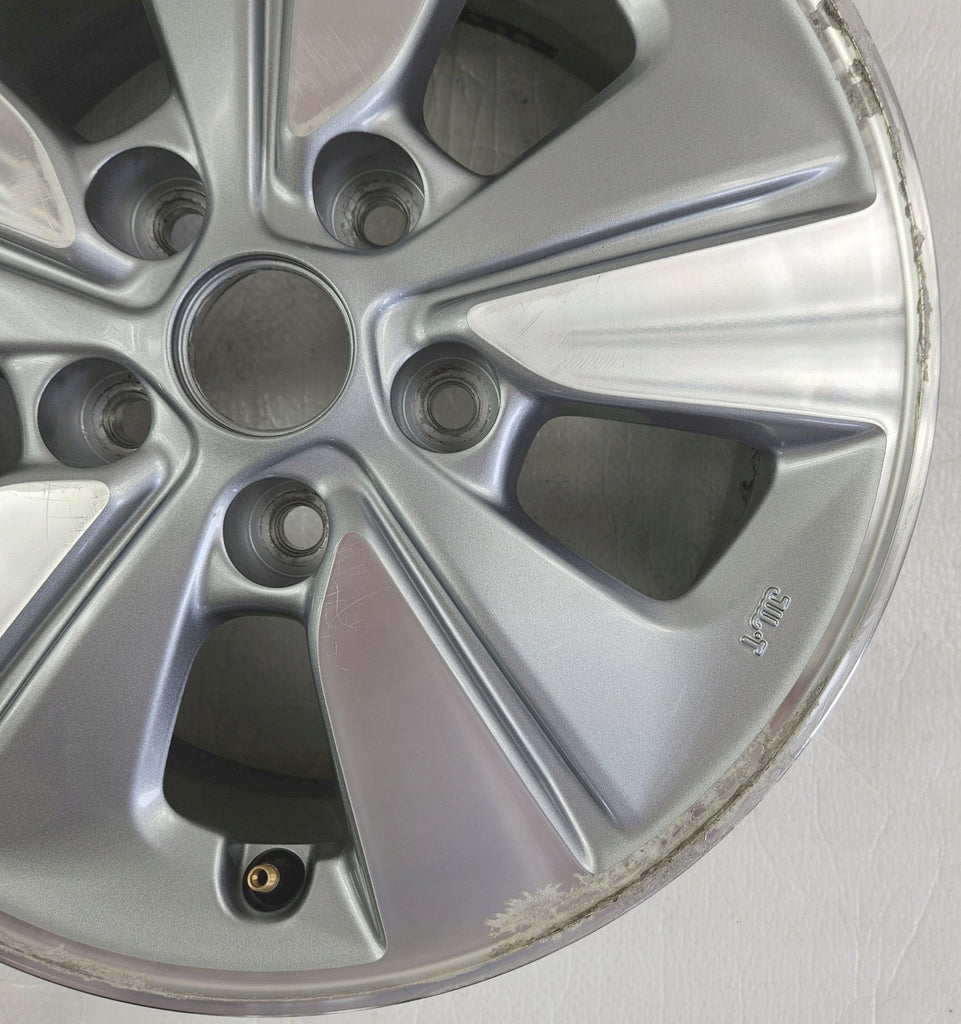 1x Alufelge 15 Zoll 6.0" 5x114.3 45ET Schwarz Nissan Leaf Ze0 Ze1 Pulsar