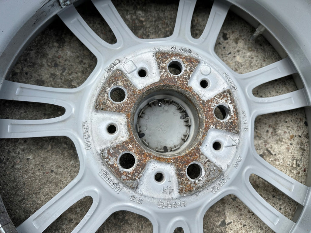 1x Alufelge 18 Zoll 8.0" 5x114.3 20ET Glanz Silber 2283905 BMW E93 E60 E90 FEL1091237857ph