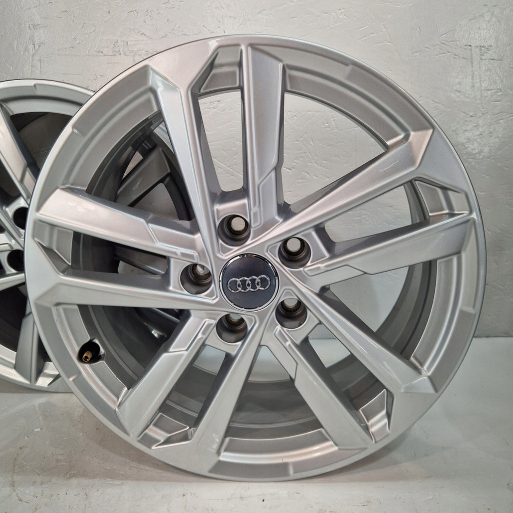 4x Alufelge 17 Zoll 6.5" 5x112 43ET Glanz Silber 8Y0601025L Audi Rim Wheel FEL9575004746sy