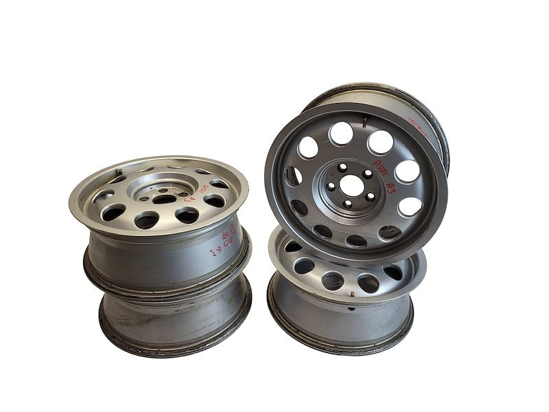 4x Alufelge 15 Zoll 6.0" 5x100 38ET Glanz Silber 8L0601025E Audi A3 Rim Wheel FEL8881346348sv