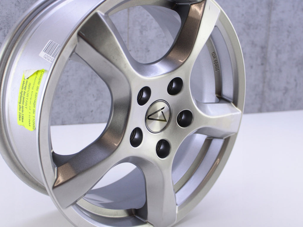 1x Alufelge 16 Zoll 6.5" 5x114.3 50ET Glanz KBA48466 Dacia Duster Rim Wheel FEL1053002687wu