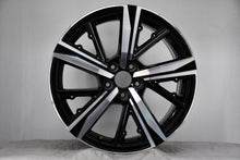 Load image into Gallery viewer, 1x Alufelge 18 Zoll 8.0" 5x108 48ET Glanz Schwarz 9835058180 Peugeot Rim Wheel FEL9619501889md