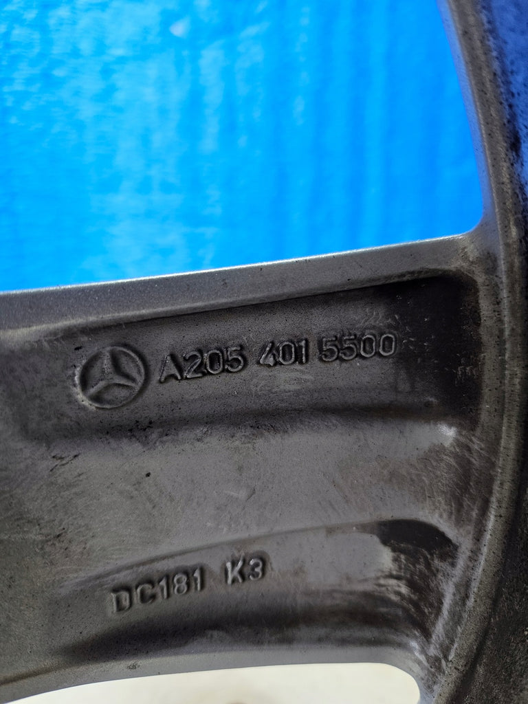 1x Alufelge 17 Zoll 7.5" 5x112 A2054015500 Mercedes-Benz W205 Rim Wheel