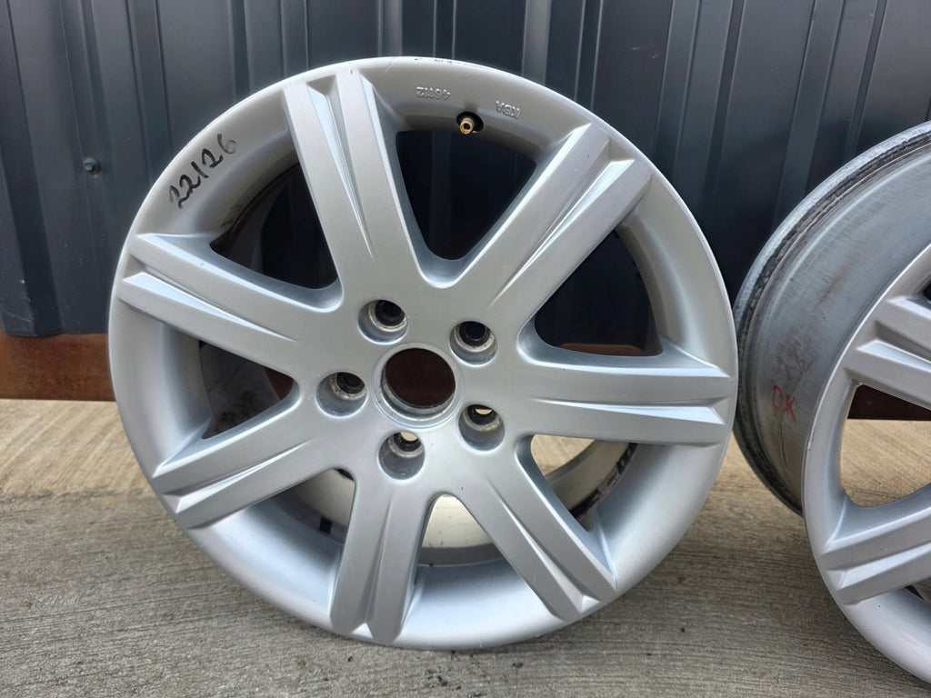 4x Alufelge 16 Zoll 7.0" 5x112 42ET Glanz Silber 4F0071496 Audi A6 A4 I FEL2066459021xi