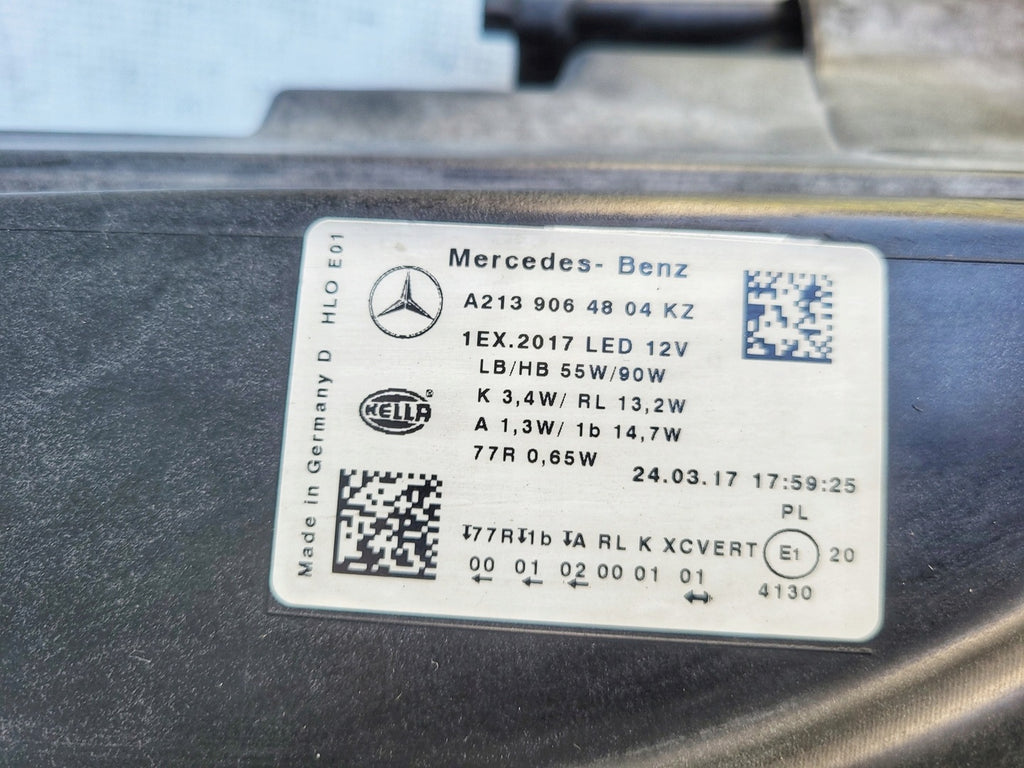 Frontscheinwerfer Mercedes-Benz W213 A2139064804 LED Rechts Headlight SCH3544904481nj