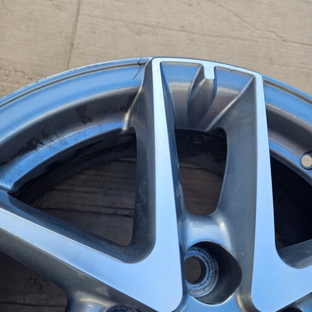 1x Alufelge 16 Zoll 6.5" 5x114.3 45ET Glanz Graphit 42611-YY500 Mg Auris Verso FEL9773242030ru