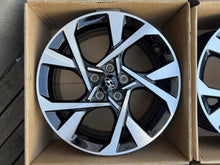 Laden Sie das Bild in den Galerie-Viewer, 4x Alufelge 18 Zoll 7.5" 5x114.3 52ET Glanz Schwarz 52910-J9800 Hyundai Sonata FEL3533624839ke