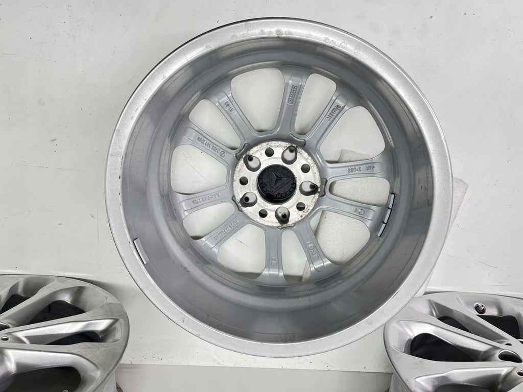 4x Alufelge 17 Zoll 6.5" 5x112 38ET Glanz Silber A1564011700 Mercedes-Benz Gla FEL3715964655iy