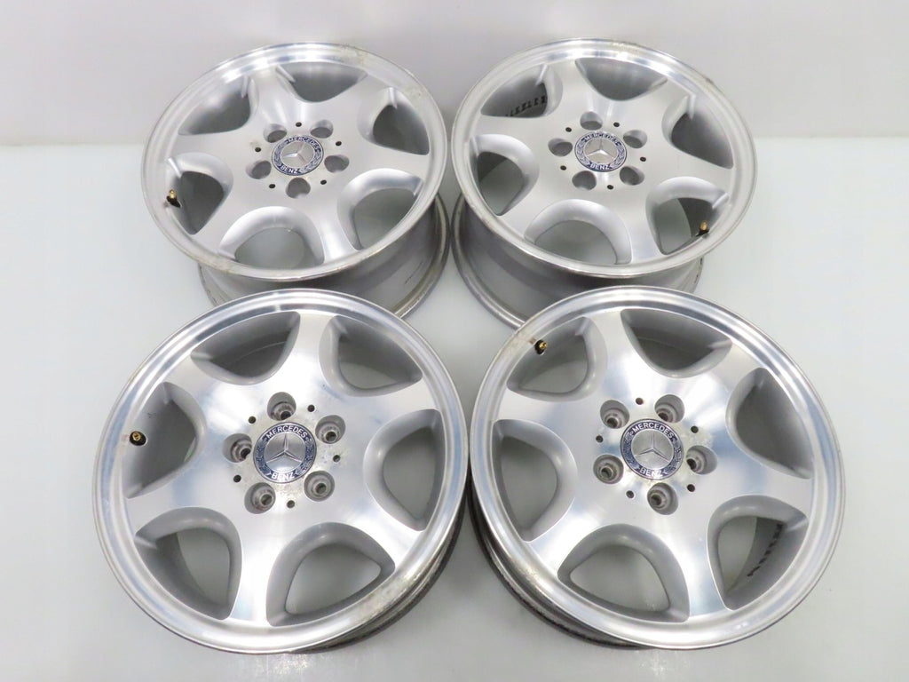 4x Alufelge 16 Zoll 7.0" 5x112 37ET Silber A1704011102 Mercedes-Benz Slk FEL7646465339zu
