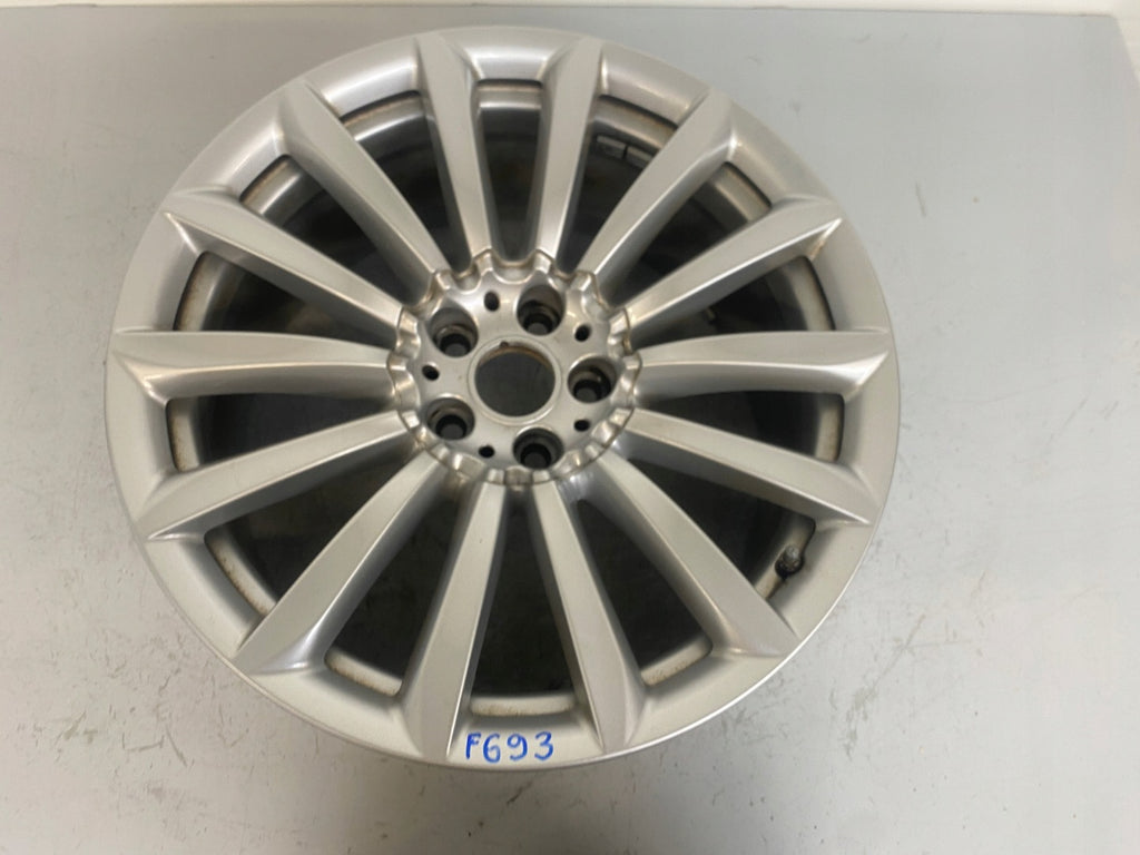 1x Alufelge 19 Zoll 8.5" 5x112 25ET Glanz Silber 6861225 BMW 1 Rim Wheel FEL4242237037bi
