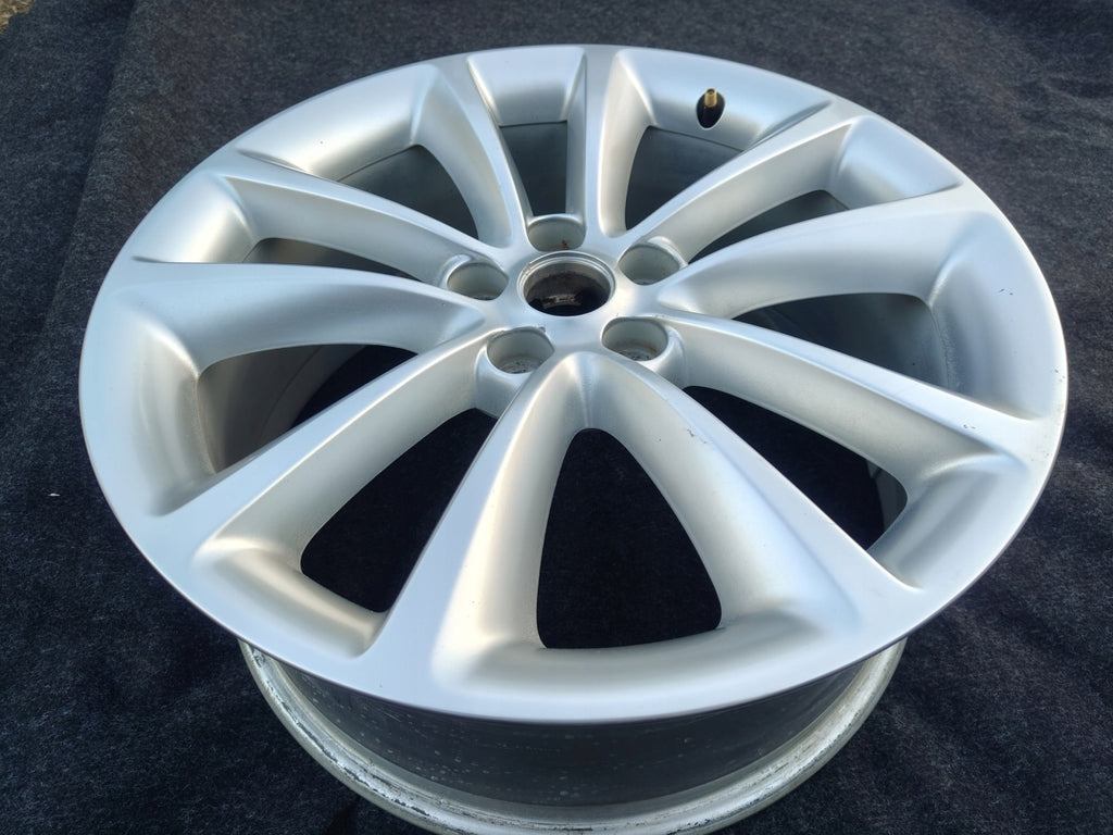 1x Alufelge 18 Zoll 7.5" 5x105 42ET Glanz Silber 13259250 Opel Astra J Rim Wheel FEL3010891245ou