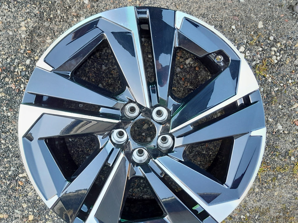 1x Alufelge 19 Zoll 7.0" 5x108 41ET Glanz Schwarz 9844304580 Peugeot Rim Wheel FEL8919469084cv