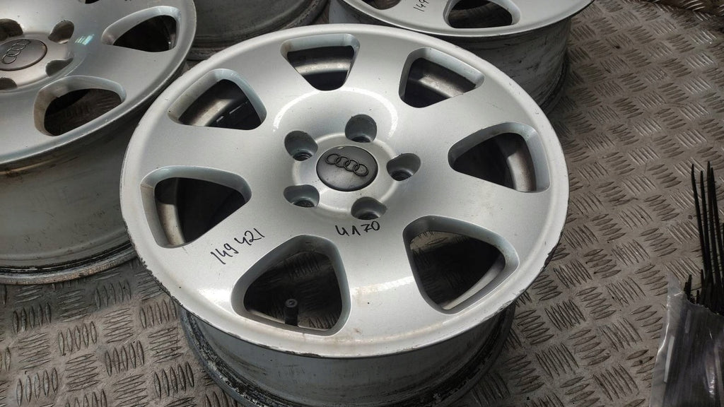 4x Alufelge 15 Zoll 7.0" 5x112 39ET 8E0601025 Audi Rim Wheel