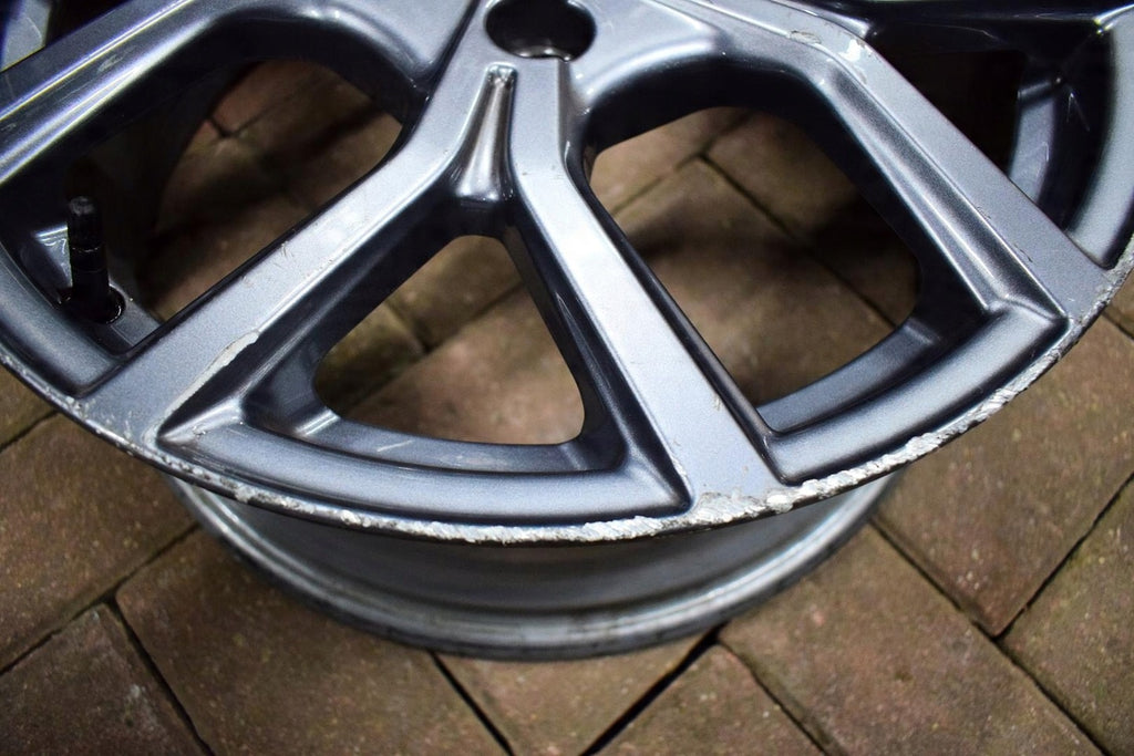 1x Alufelge 17 Zoll 7.0" 4x108 47,5ET Glanz Grau N1BC-1007-EA Ford Ecosport