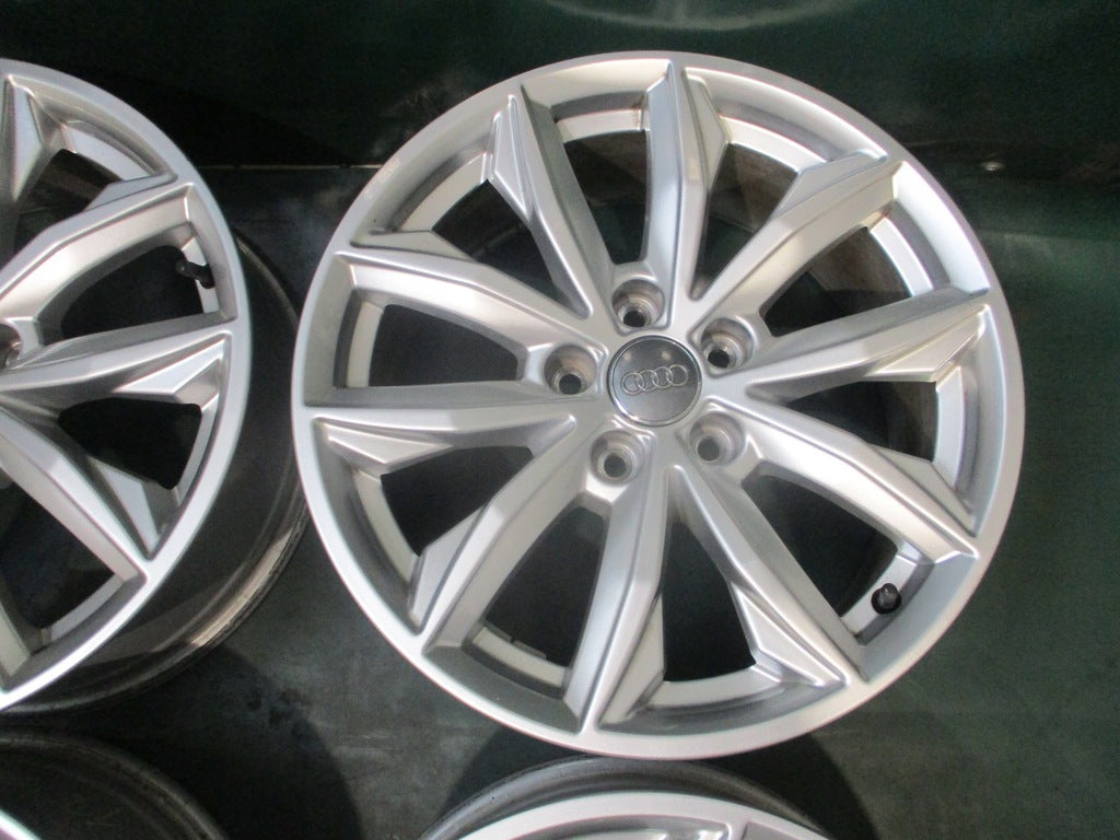4x Alufelge 17 Zoll 7.0" 5x112 34ET Glanz Silber 80A601025 Audi Rim Wheel FEL6647091579cg