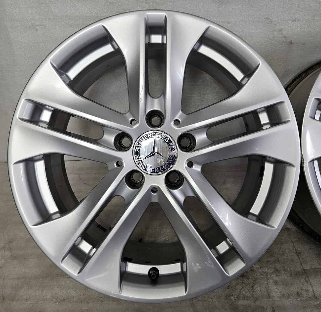 4x Alufelge 17 Zoll 7.5" 5x112 47ET A2044017502 Mercedes-Benz W204 Rim Wheel