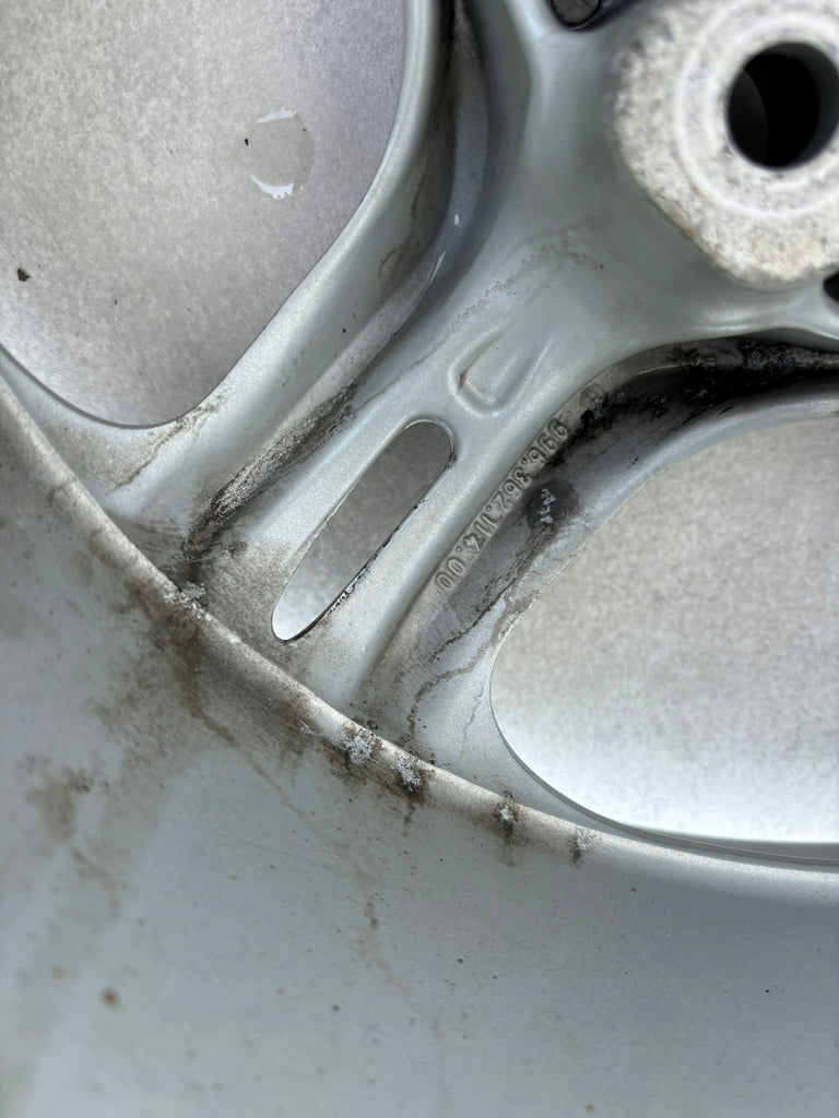 1x Alufelge 16 Zoll 7.0" 5x130 40ET 99636211400 Porsche Boxster Rim Wheel