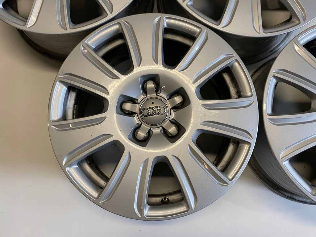 4x Alufelge 16 Zoll 6.5" 5x112 33ET Glanz Silber 8U0601025 Audi Q3 Rim Wheel FEL5305459063eg