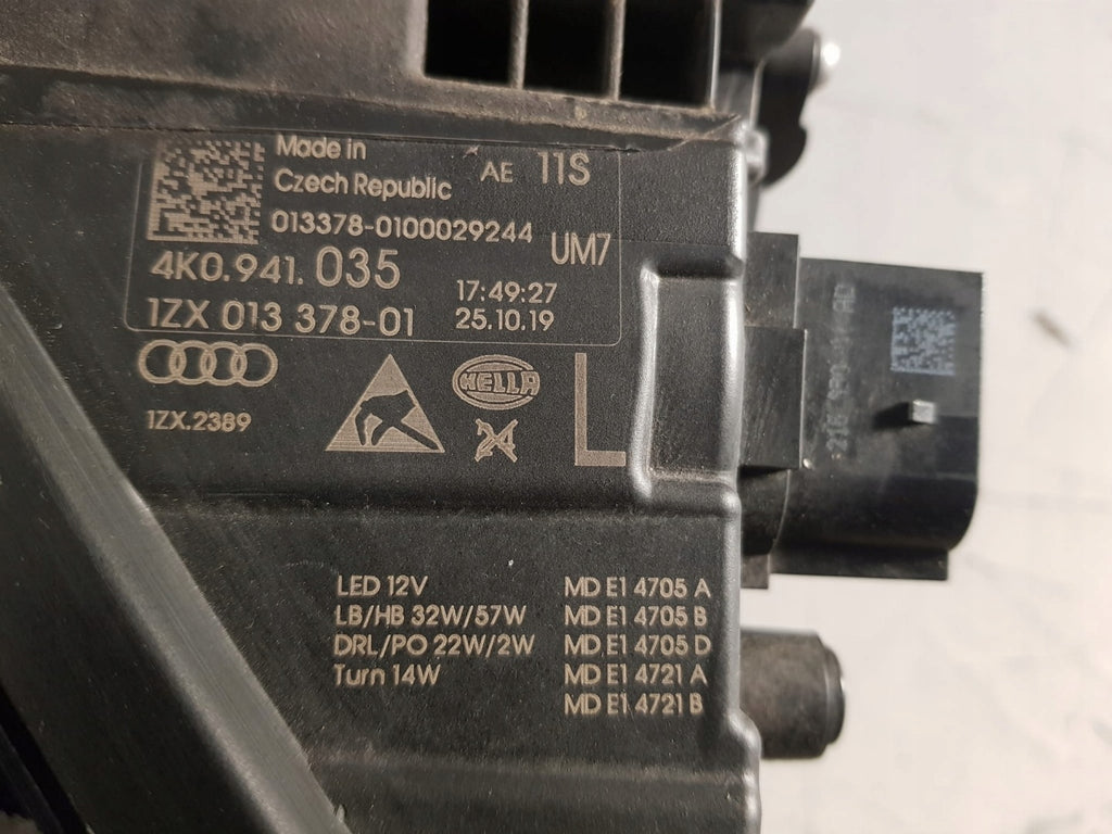 Frontscheinwerfer Audi A6 4K0941035 Links Scheinwerfer Headlight SCH3642468868jm