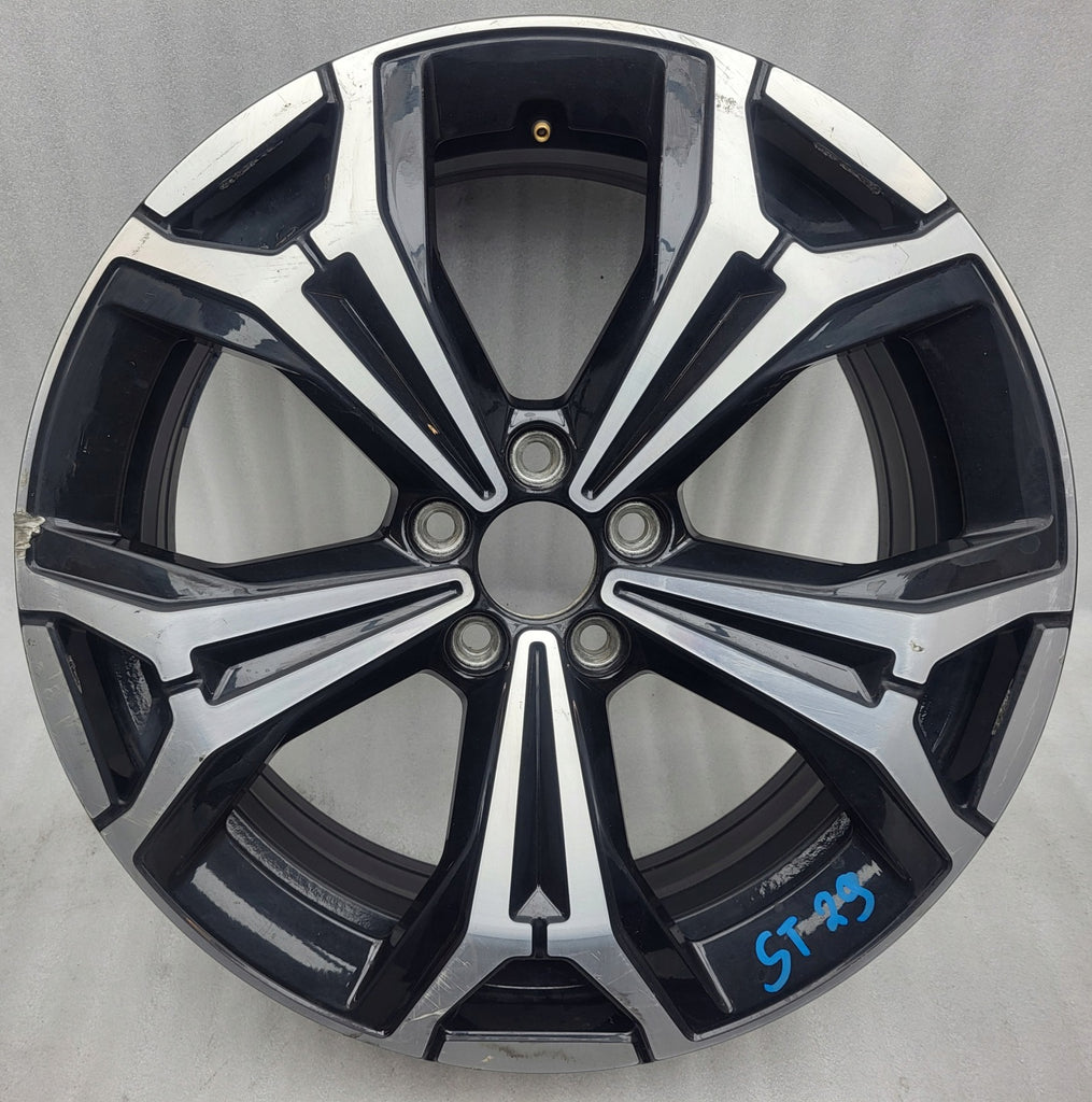 1x Alufelge 19 Zoll 7.5" 5x108 50 5ET Glanz Schwarz 32134528 Volvo Xc60 FEL5343120460cv