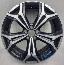 Load image into Gallery viewer, 1x Alufelge 19 Zoll 7.5" 5x108 50 5ET Glanz Schwarz 32134528 Volvo Xc60 FEL5343120460cv