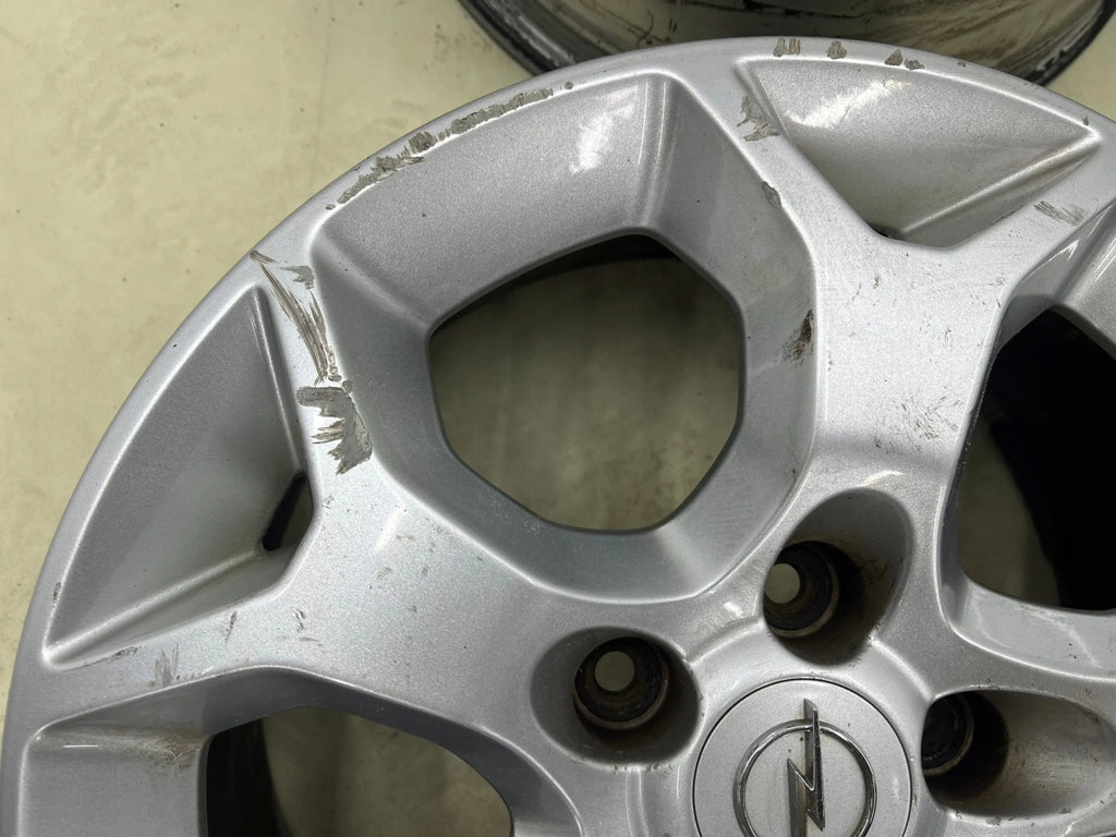 4x Alufelge 16 Zoll 6.5" 5x110 37ET 13116659 Opel Astra G Zafira B Meriva FEL2692770863sp