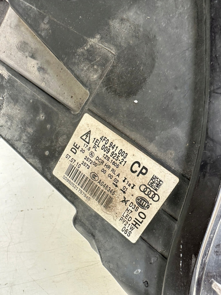 Frontscheinwerfer Audi A6 C6 4F0941003I Xenon Ein Stück (Rechts oder Links) SCH2536372033nh